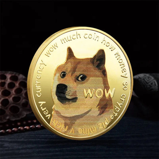 Doge To The Moon Gift : Limited Edition Crypto Coin