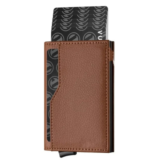 SwiftShield Anti-Theft Wallet – RFID Protection with Auto Card Access