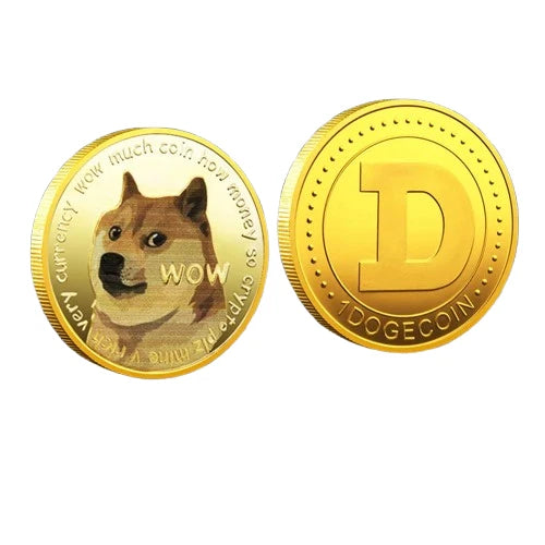 Doge To The Moon Gift : Limited Edition Crypto Coin